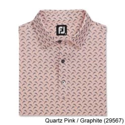Footjoy Lisle Leaping Dolphins Print Self Collar