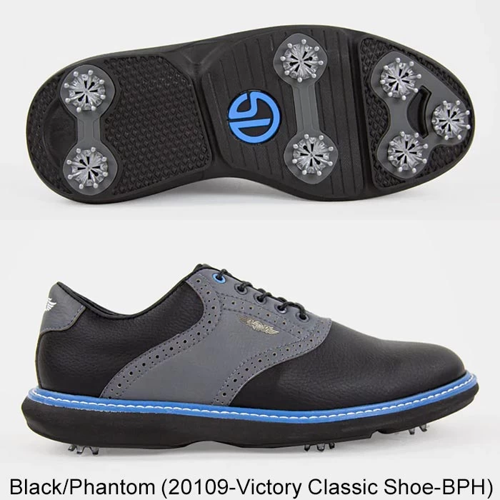 Straight Down Victory Classic Golf Shoes
