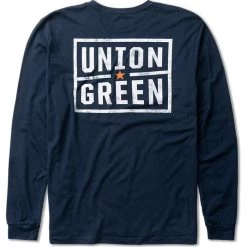 Union Green Double Hit Grit Long Sleeve T-Shirt