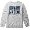 Union Green Double Hit Statement French Terry Sweatshirt